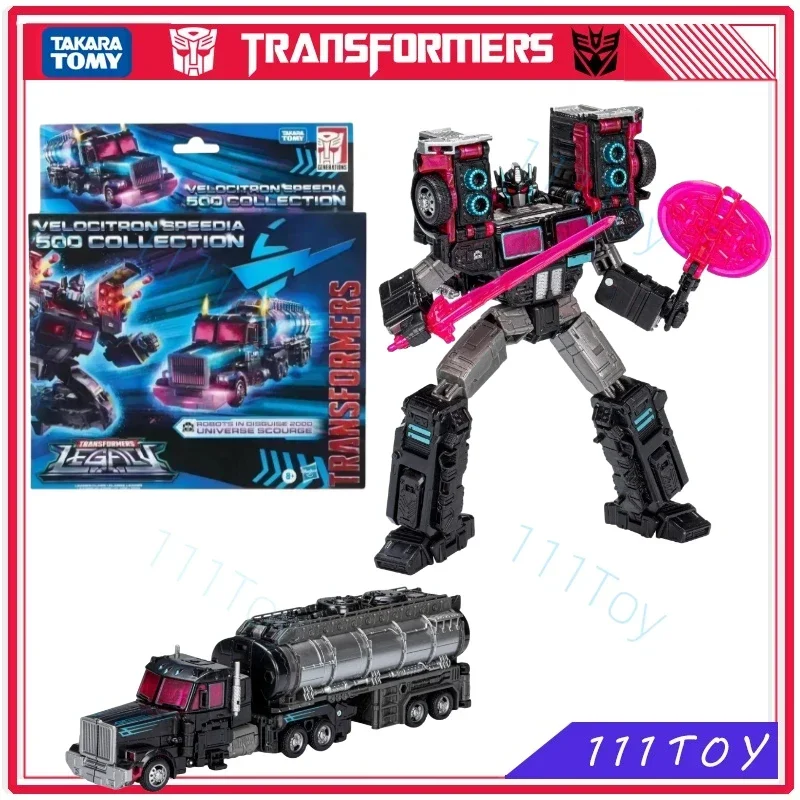 In Stock Takara Tomy Transformers Toy Velcocitton Speedia 500 Collectio Scourge Anime Figures Robot  Action Figure Gifts Hobbies