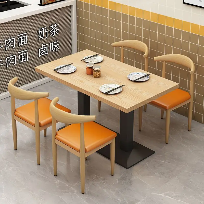 

Snacks, noodle restaurants chair combinations, milk tea, dessert shops, restaurant tables, commercial economy