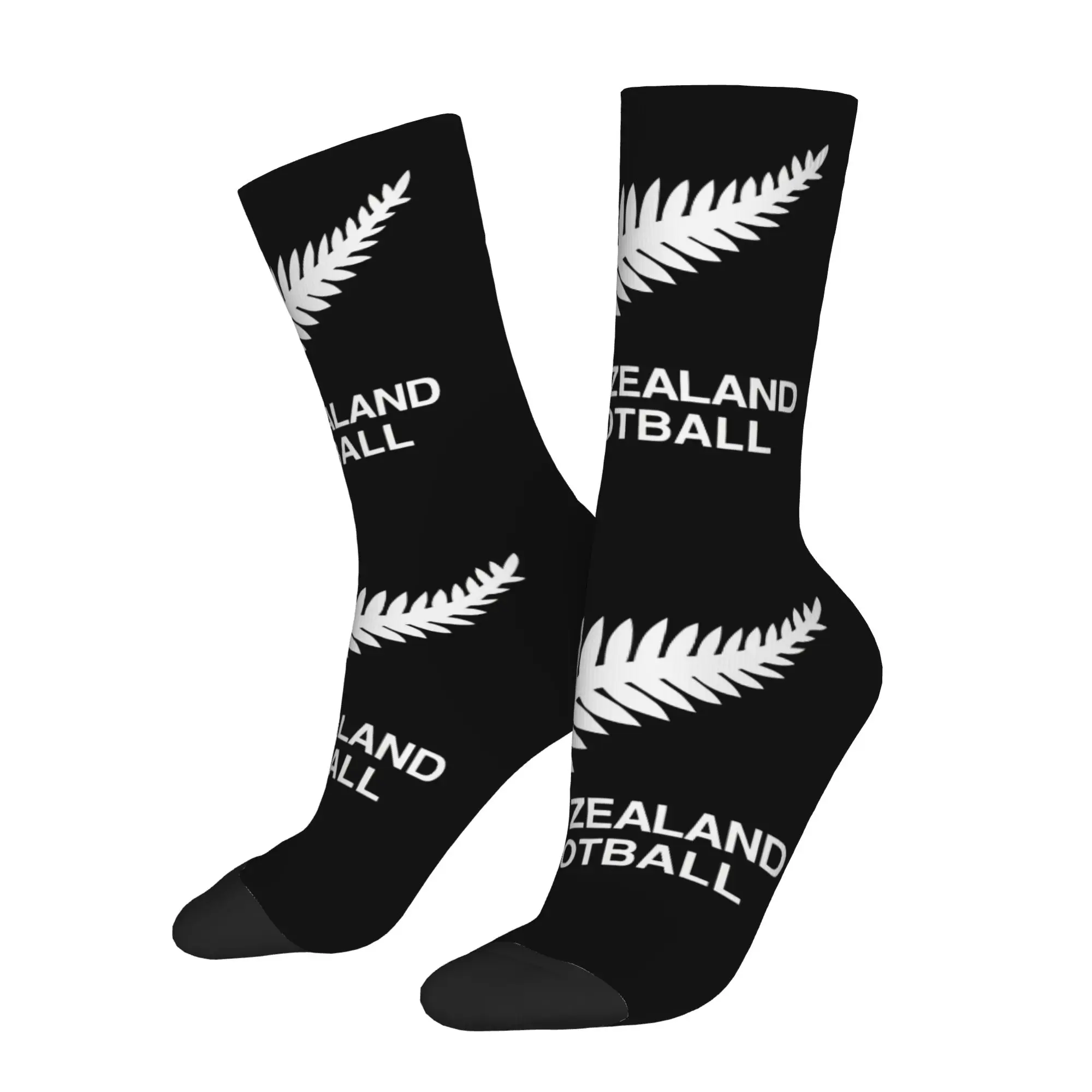 Funny Happy New Zealand Retro Harajuku  Street Style Novelty Casual Sock Match Day Essentials