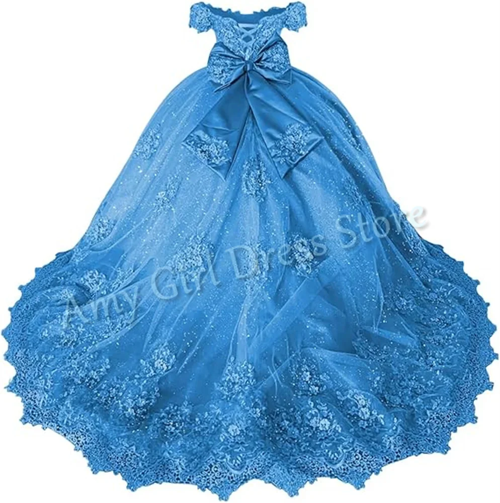 abito-da-damigella-d'onore-blu-elegante-con-applicazioni-in-tulle-e-fiocco-lussuoso-abito-da-compleanno-per-bambine-personalizzabile