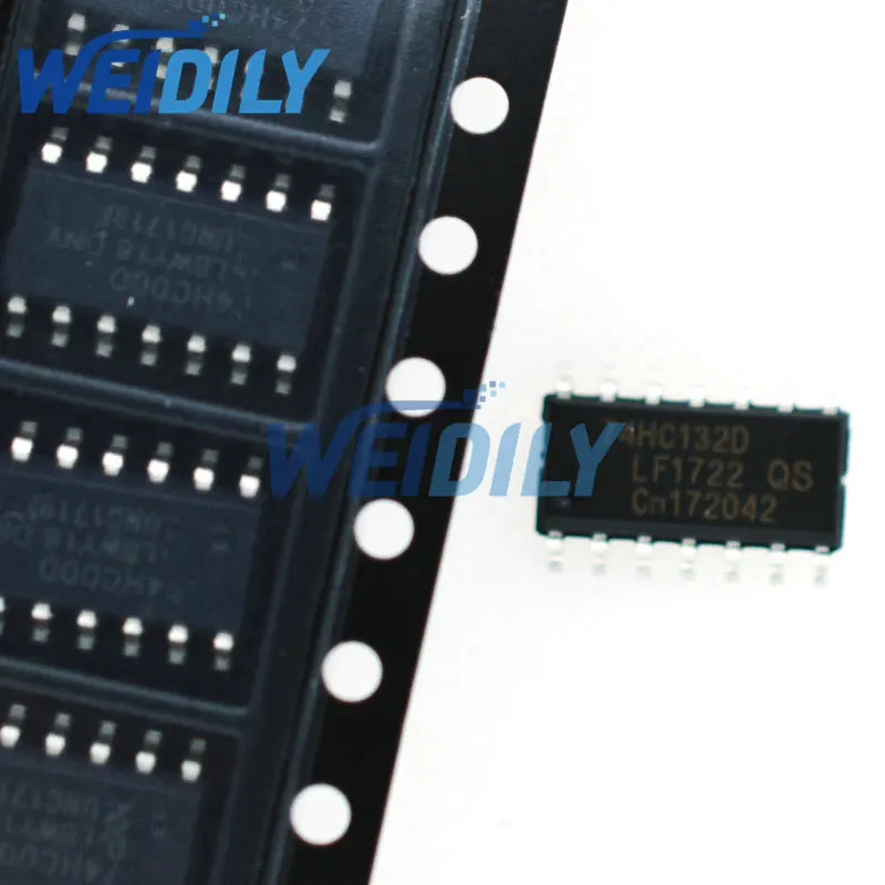 10PCS 74HC132 74HC132D SN74HC132 SN74HC132D SMD IC SOP-14 New