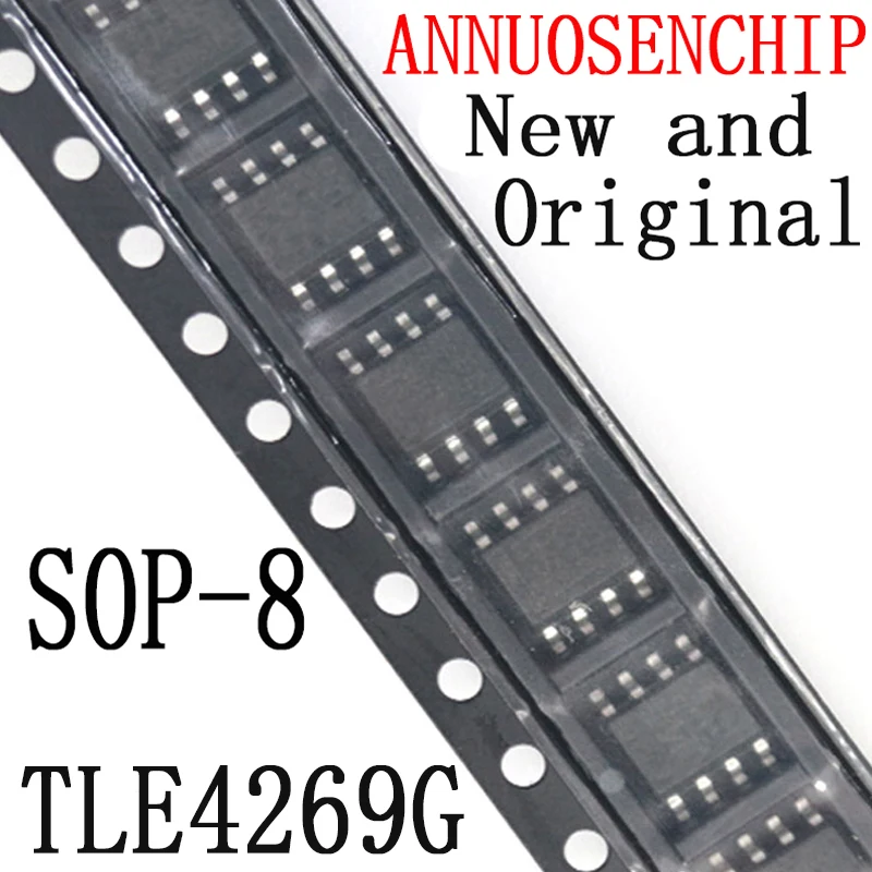 10PCS New And Original SOP8 TLE4269 SOP 4269G SOP-8 Linear Regulator Chip TLE4269G