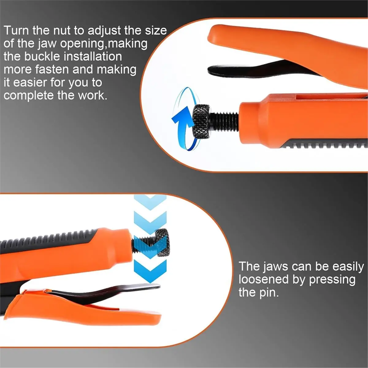 60 Packs Heavy Duty Snap Fastener Tool Kit Adjustable Snap Setter Installation Tool Kit for Boat Covers Snaps,Sewing