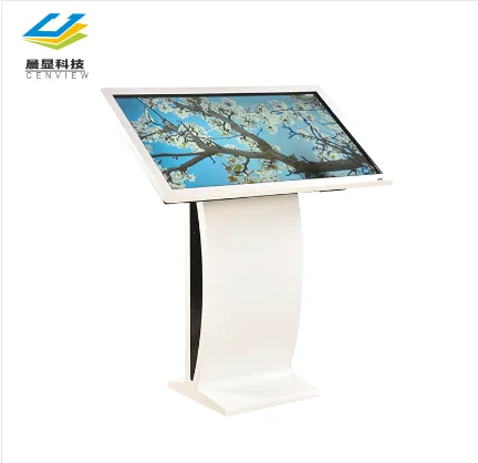 

43 inch shopping mall floor standing touch screen kiosk, 65 inch touch screen panel