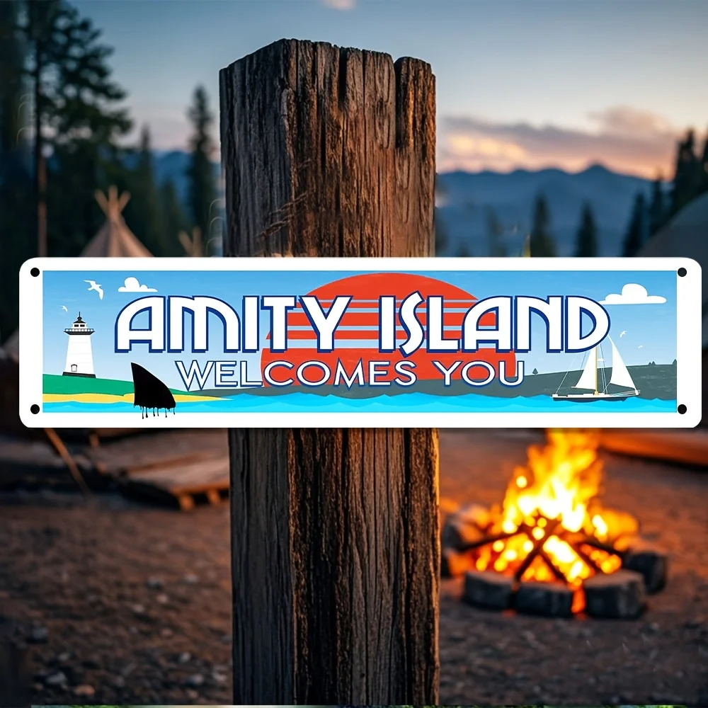 2D Vintage Aluminum Sign - 
