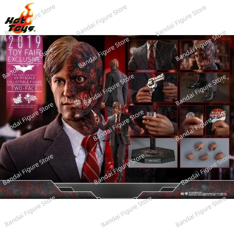 

In Stock Hottoys MMS546 The Dark Knight TWO-FACE Harvey “Apollo” Dent 1/6 Exclusive Action Figure Toy Gift Collection Hobby