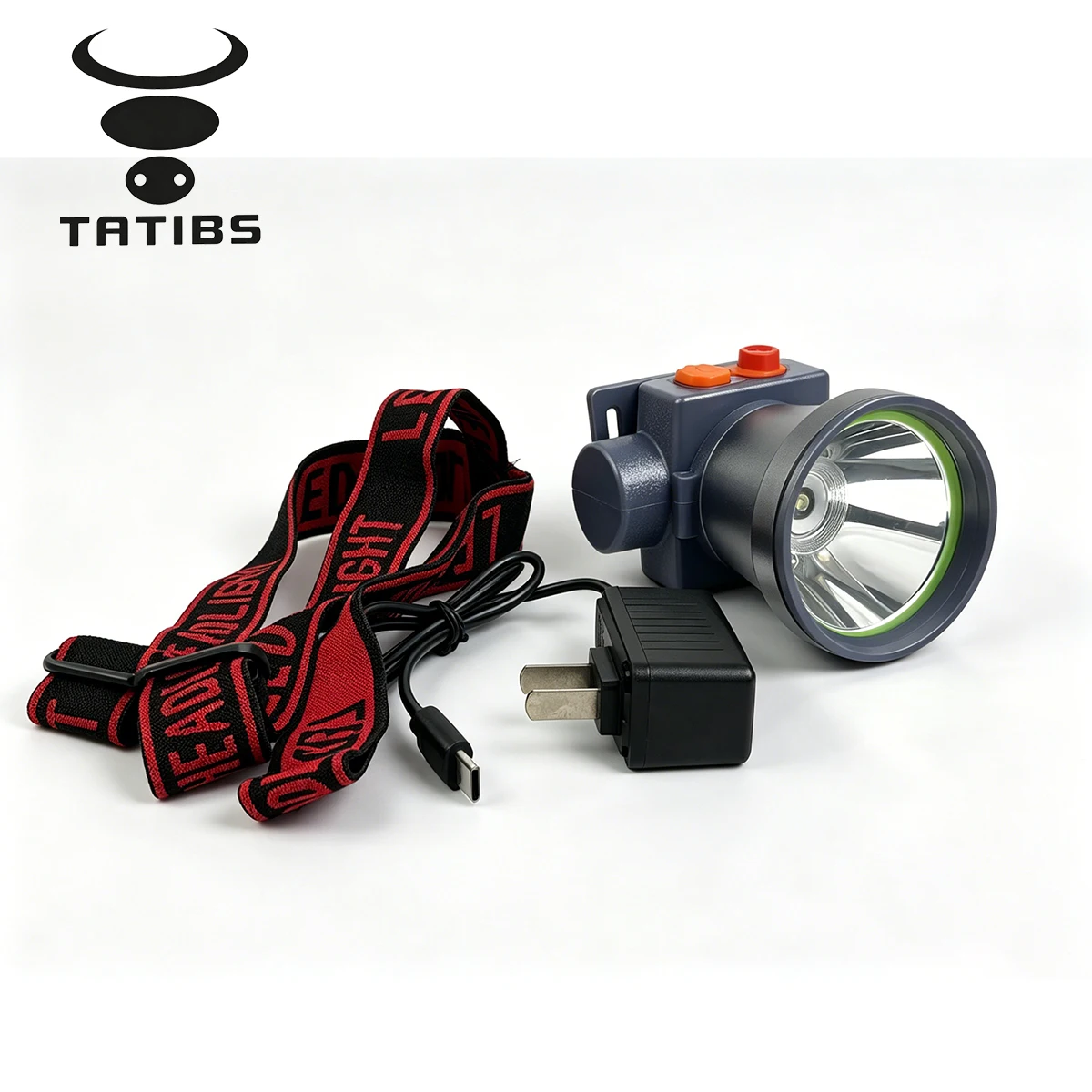Mini Led Helmet Light Miner’s Headlamp Light Waterproof Headlight Safety Cap Lamp Special Rechargeable Spotlight TATIBS