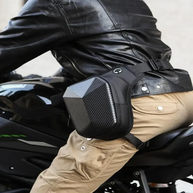 

Мотоциклетная сумка Велосипедная поясная сумка подходит для походных сумок с несколькими карманами из ПВХ/полиэстера