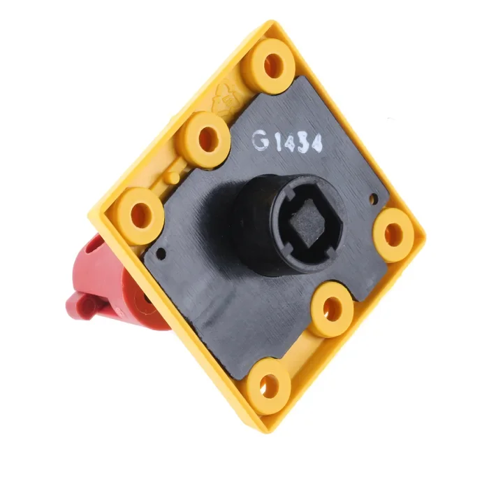 Red, Yellow Rotary Handle, OH Series OHYS3RH 10092144 1SCA105328R1001