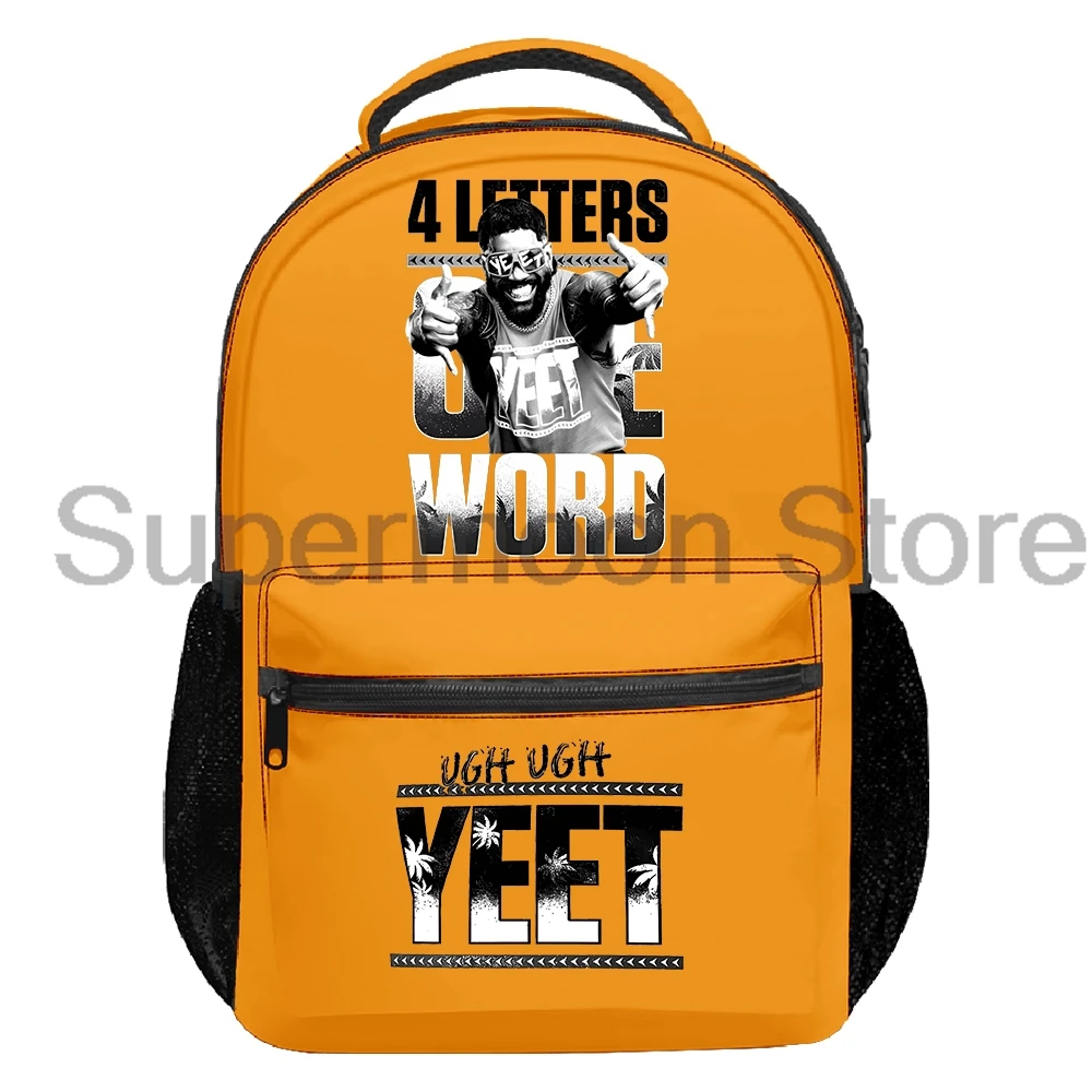 

Рюкзак Jey Uso Four Letters One Word Yeet, женский и мужской рюкзак, унисекс, дорожная сумка, повседневный рюкзак, уличные сумки