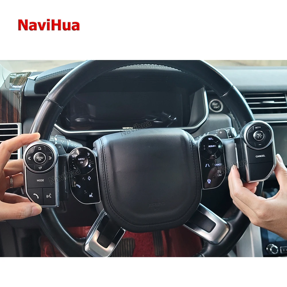 For Land Rover Range Rover Vogue Sport Discovery 5 LR5 L405 L494 2013-2017 Car Steering Wheel Control Buttons Control Keys