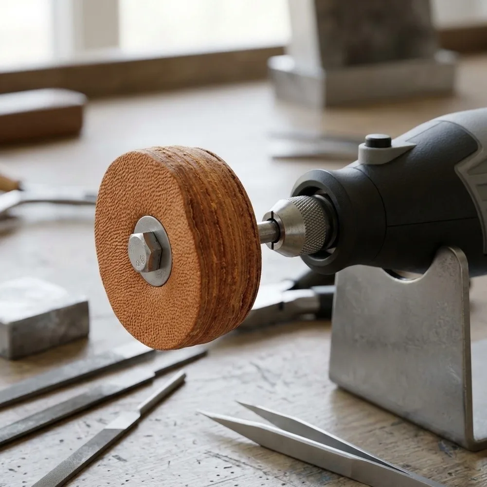 Polishing Wheel for Jewelry Crafters Specializing in For jade Finishing with Dual Size Support and Standard Shank Fit
