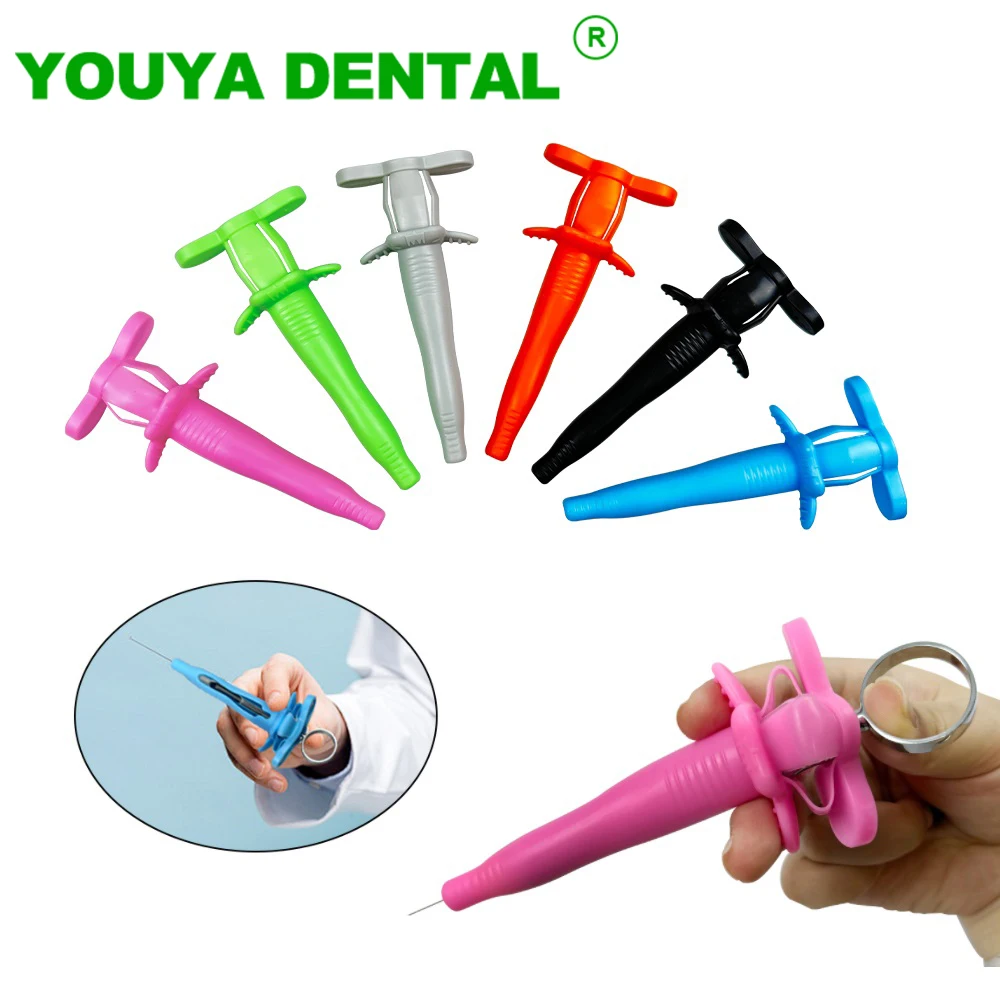 

2pcs Dental Syringe Cover Reusable Rubber Needle Injector Tool Protective Case Animal Shape Dentistry Surgical Syringe Protector