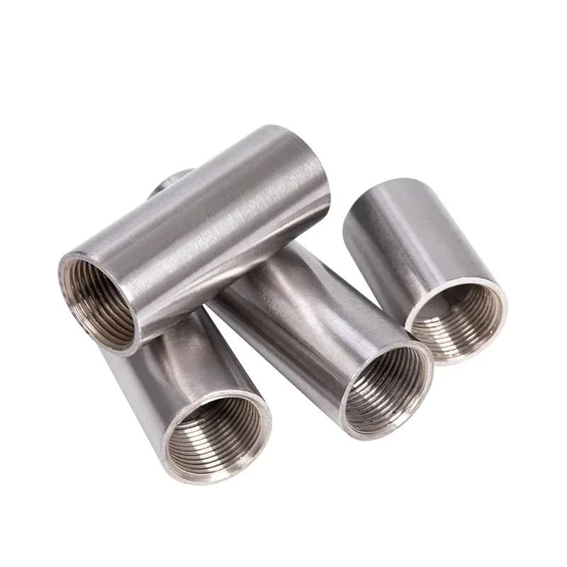 M10 M14 M16 M18 M20 M22 M27 Metric Female Thread Long Nipple 304 Stainless Steel Pipe Fitting Connector Adapter Coupler