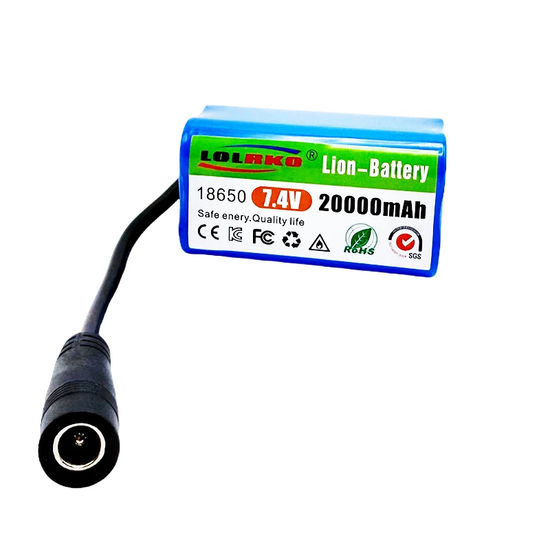 Original T188 2011-5 T888 V007 H18 C18 2S2P 7,4 V 20000 mAh Li-Ion Akku für Fernbedienung/RC Angeln Köder Boot batterie