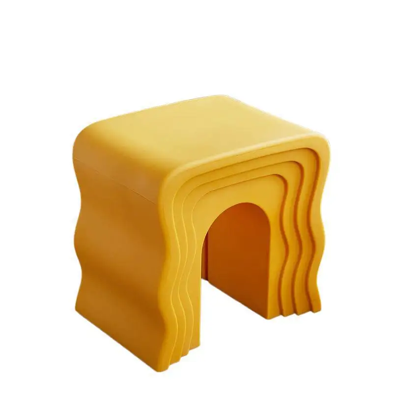 

Cream wind creative sofa side few household living room shoe changing stool