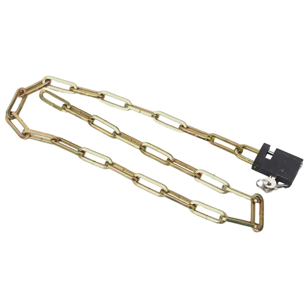 

Bicycle Lock 7mm x 120cm Heavy Duty Chain Portable Secure Bike Safety Lock for Motorcycle Luggage Waterproof Anti Theft