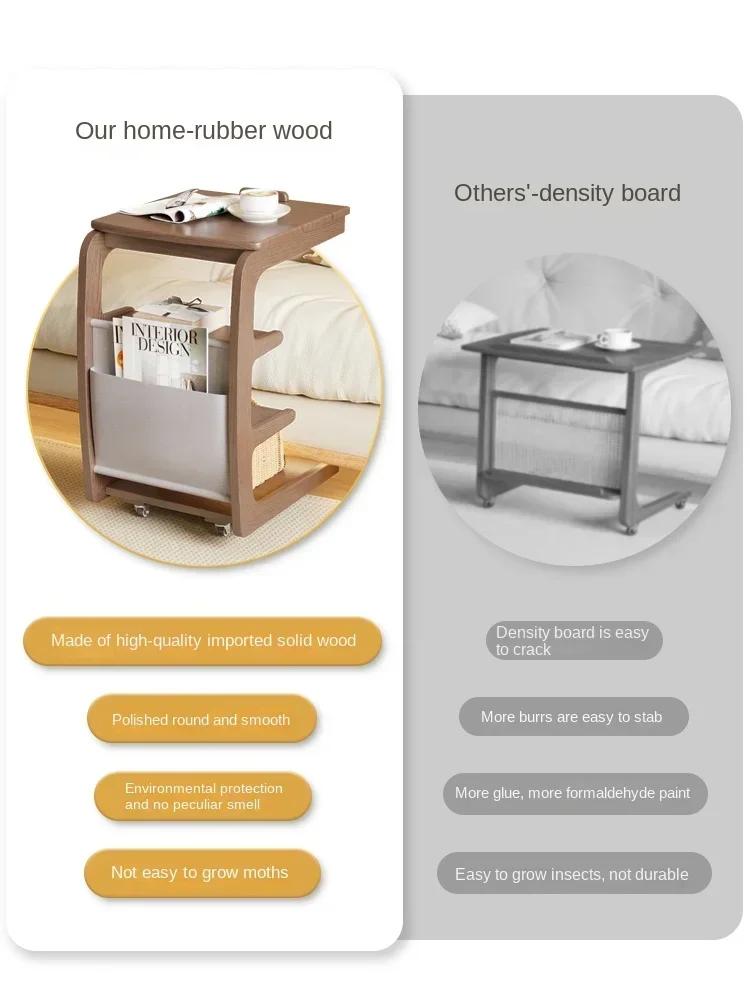 Mesa auxiliar de sofá de madera maciza de madera de inviernoVentas calientes