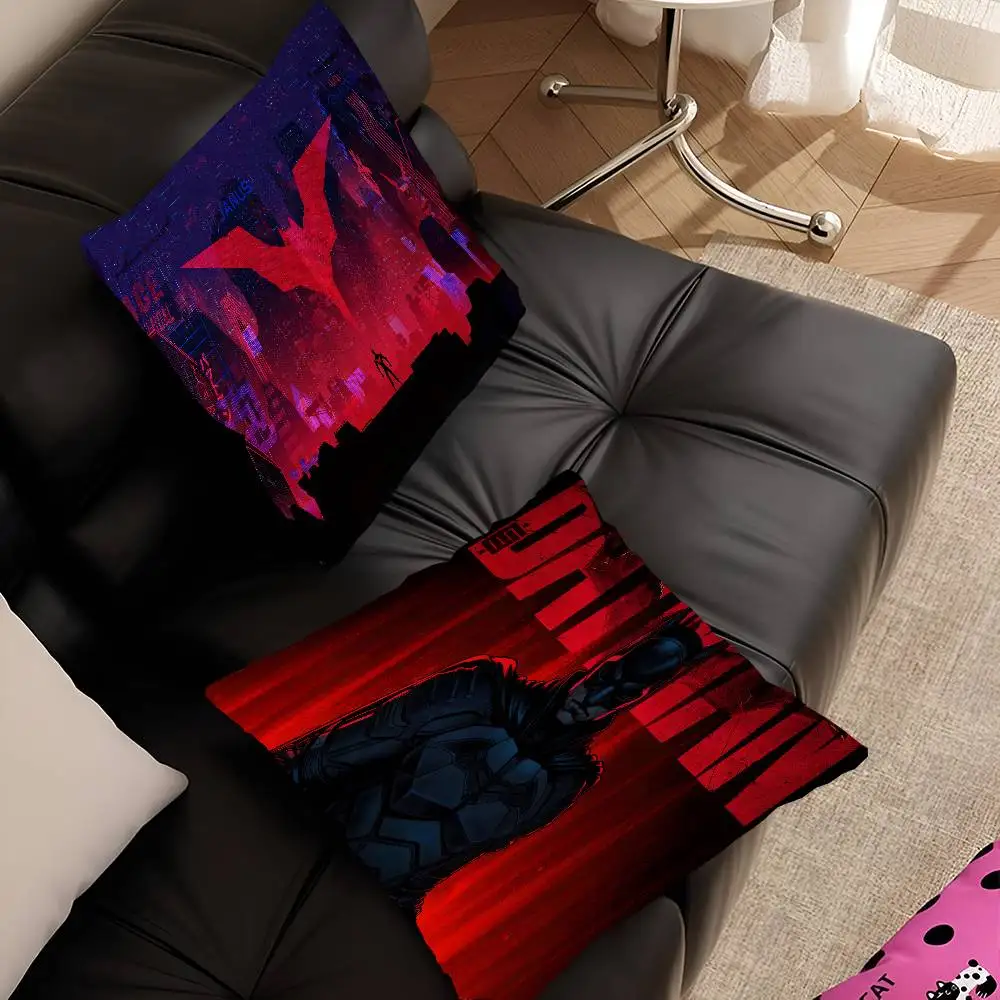 B-Batmans Maple Design Cushion Cover Happy Autumn Harvest decor Holiday Decorati Pillow Cover