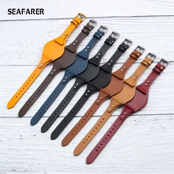 Genuine Leather Watch Band 18mm Female Watch Strap with Mat Suitable for Fossil Es4114 Es4113 Es3625 Es3616 Women's Bracelet