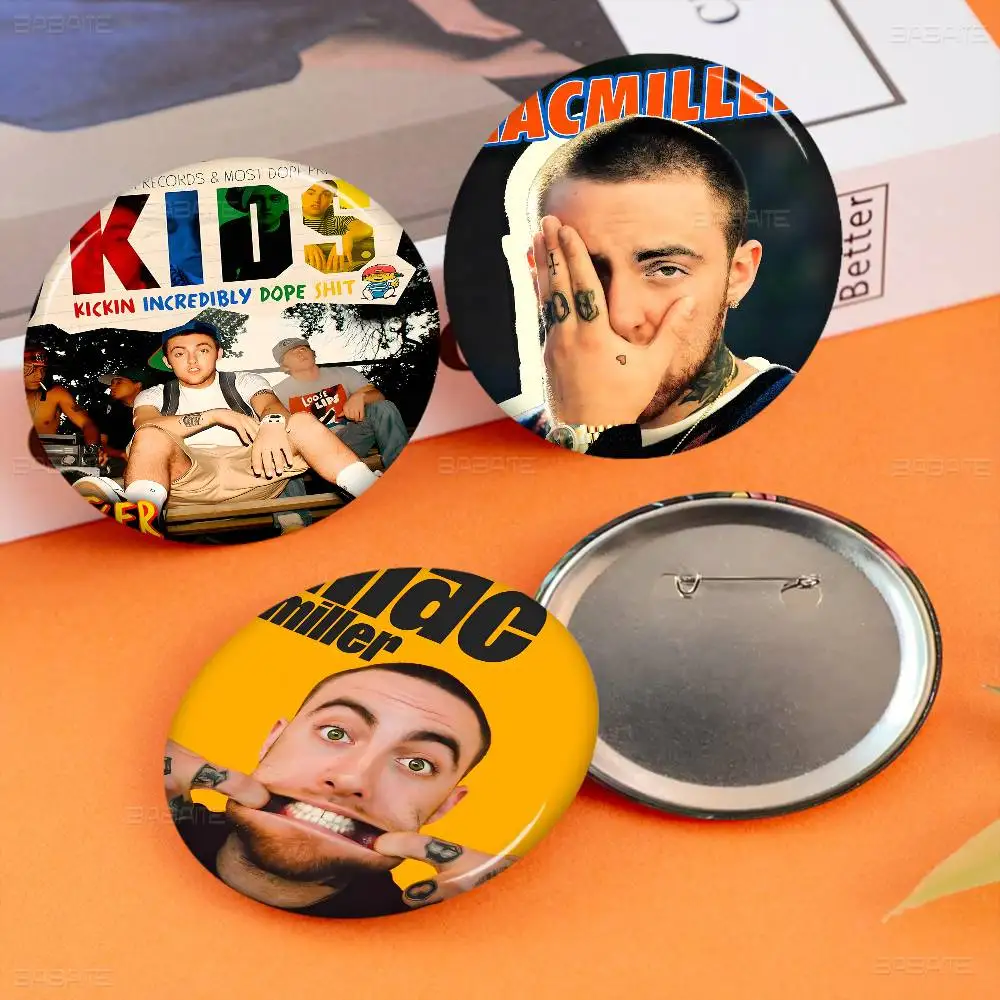 

Singer M-Mac Circles Miller Classic 32/44/58MM Customizable Button Pins Cute Creative Badge Jewelry Decor Gifts For Friends