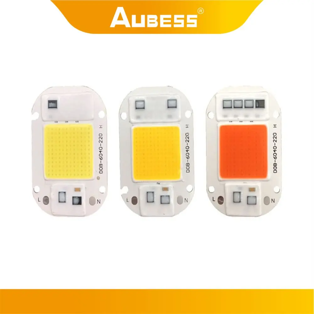 植物成長ランプビーズ、3000-6500k、ミニ静電保護、発熱長寿命、照明アクセサリー、220v