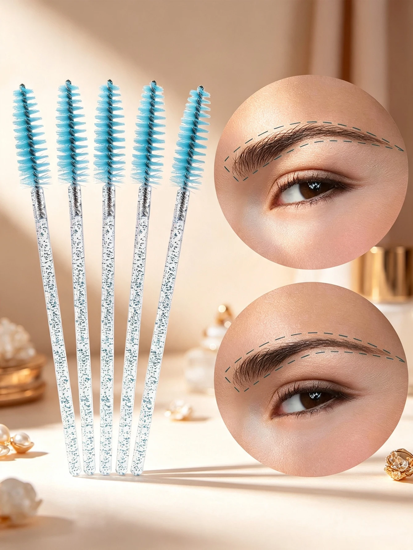 50/100 sztuk 2-w-1 Mini Elasty – Eyelash Extension Remover recenzja i cena