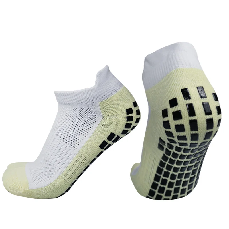 New Training  Slip Resistant Silicone Soccer Socks Breathable Outdoor Short Sports Men Women Football Socks