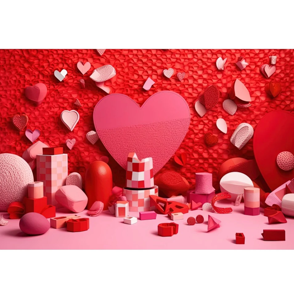 Милый фон на День святого Валентина, губная помада с сердечком, подарок, косметика, предложение, фон для свадебной фотографии, реквизит для фотостудии