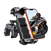 Suitable for motorcycles, road bikes, mountain bikes, stable adjustable 360 ° rotating universal mobile phone holder