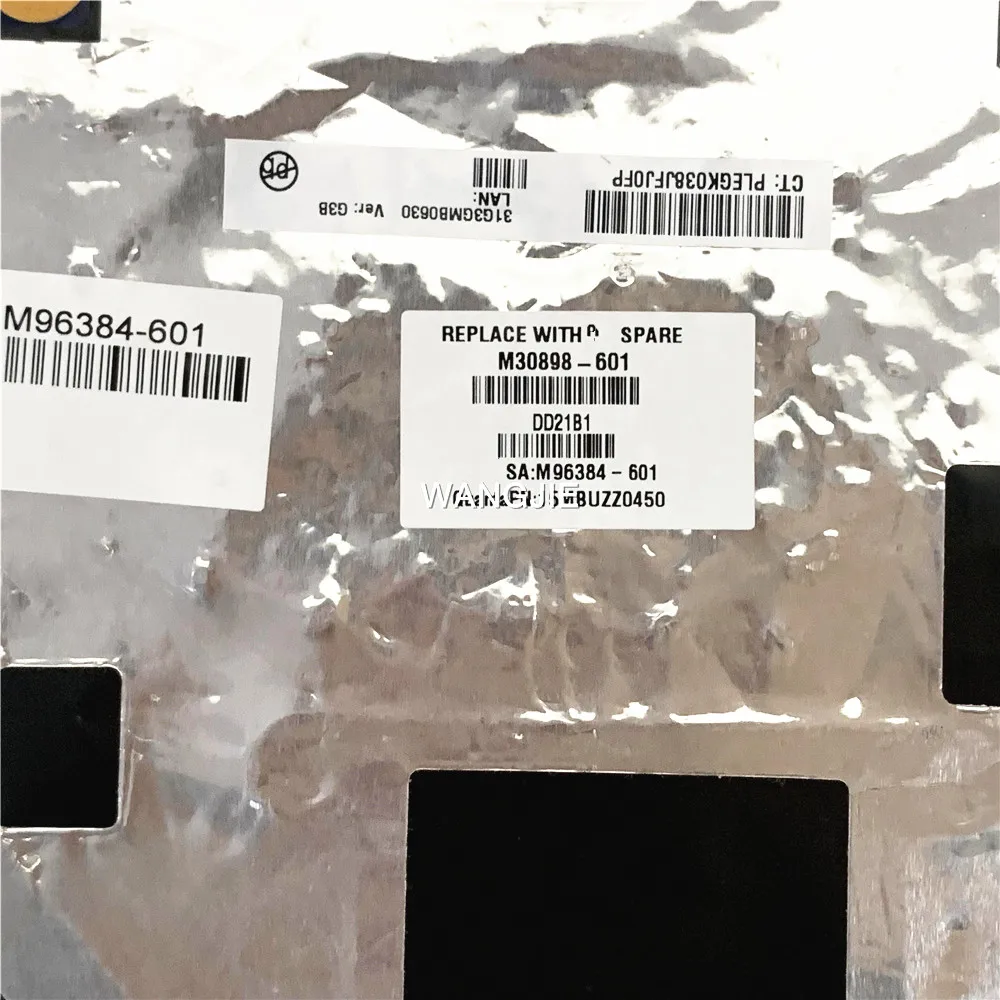 DA0G3GMBAG0 Voor HP Envy 14-EB Laptop Moederbord M30898-601 M30898-001 SRK02 i7-1165G7 CPU 16GB RAM GTX1650Ti 4GB