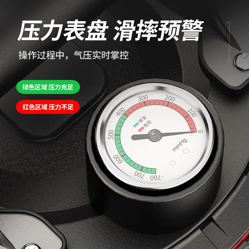 2025 Vacuum suction cup air pump for strong air extraction. 8-inch heavy-duty glass, marble, large plate and tile suction cup.