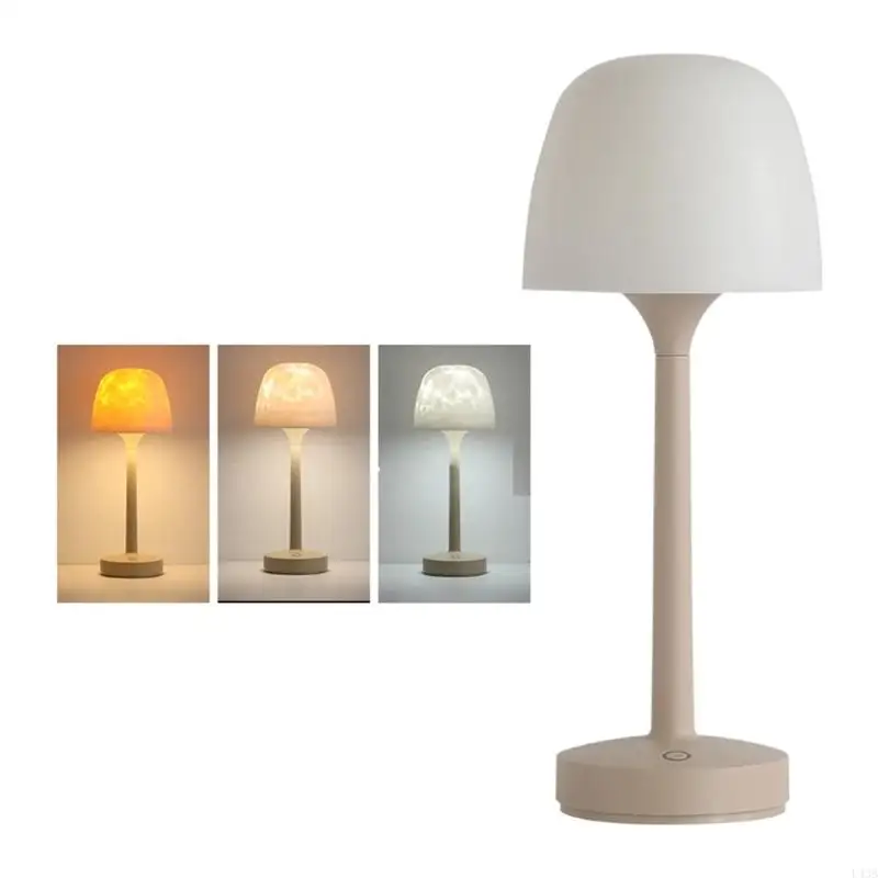 

3/16 Color Night Light Rechargeable Reading Lamp Ocean Ripple Projector Lamp L43B