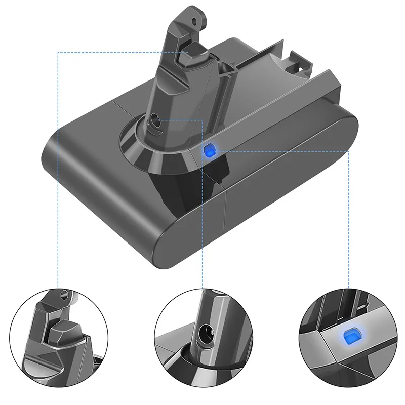 For V6v7v8v10 Handheld Vacuum Cleaner Battery Sweeper Source Factory