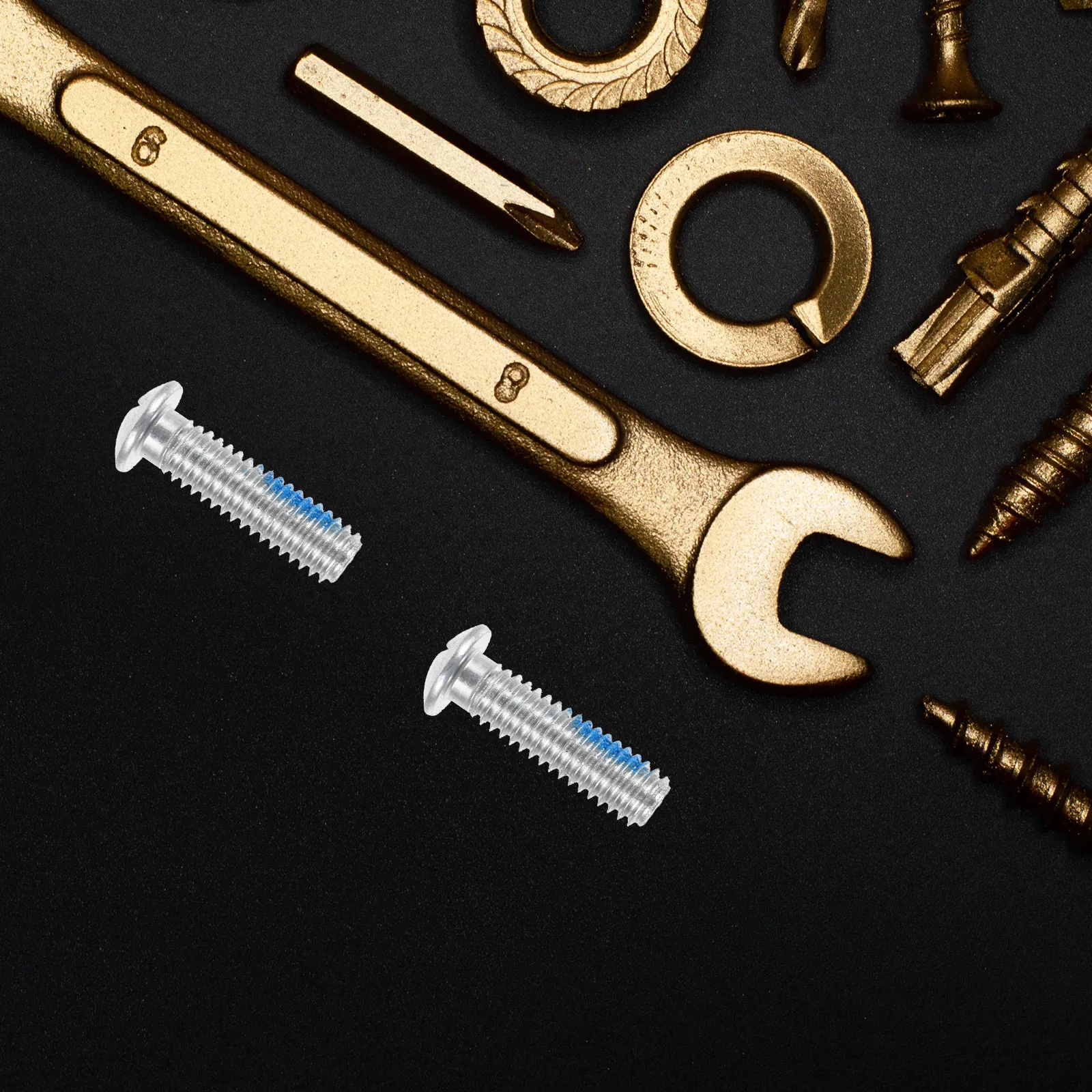 

Набор из 6 металлических винтов-фиксаторов для роликовых коньков, сверхпрочные, устойчивые к коррозии, для обслуживания подшипников, комплект для инлайн-скейтинга