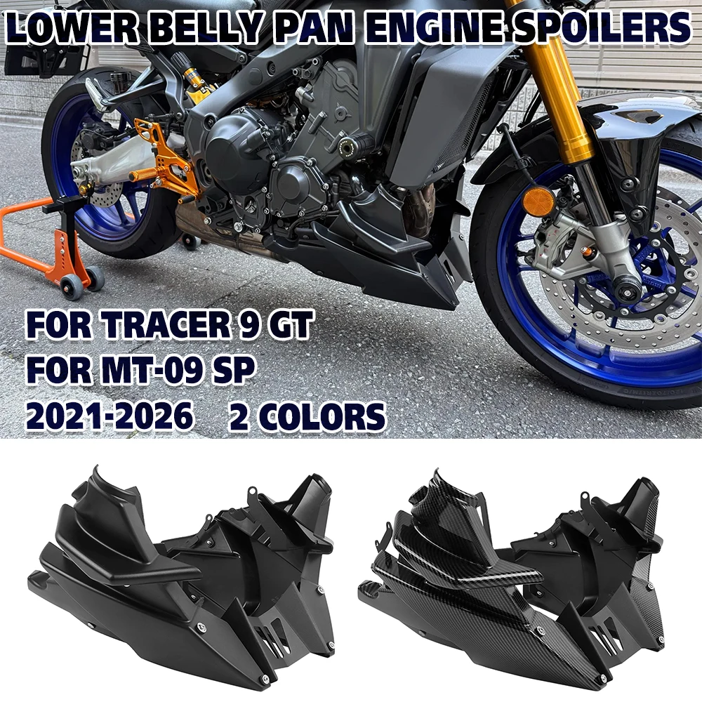 MT09 Lower Fairing Cover Belly Pan Engine Chassis Protective Guard For YAMAHA MT-09 SP MT 09 TRACER 9 GT Plus/ Y-AMT 2021-2026