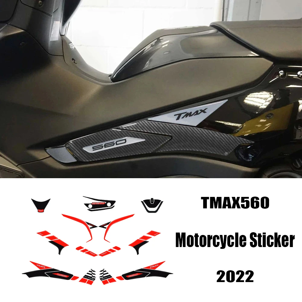 

Tmax 560 Motorcycle Sticker Fuel Tank Pad Tank Sticker Side Stickers Anti Scratch For Yamaha TMAX 560 2022