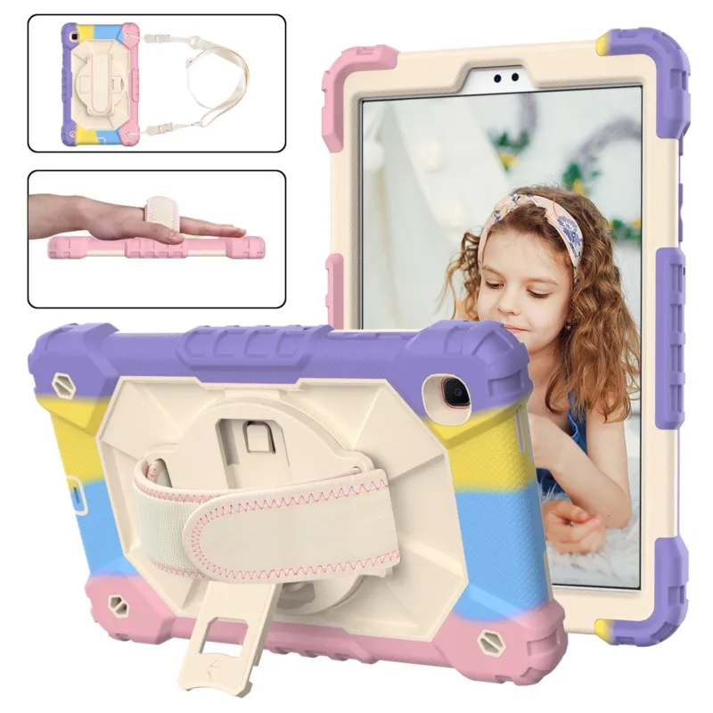 

Case For Samsung Galaxy Tab A7 Lite 8.7 Inch 2021 Tab A 8.0Inch Shock Proof Full Body Kids Children Safe Non-toxic Tablet Cover