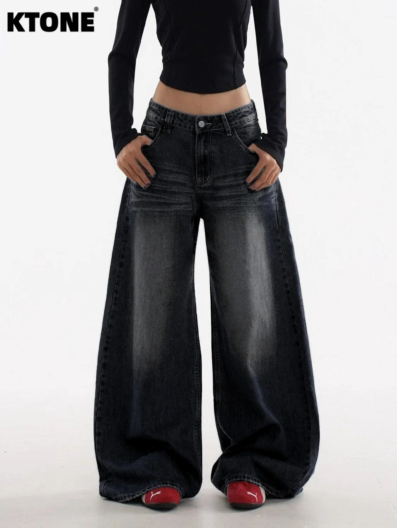 

Мужские свободные черные джинсы для повседневной носки, оригинальный стиль, расслабленный крой. Аксессуары и ремни в комплект не входят.