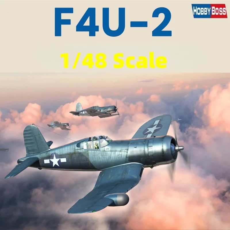 

TRUMPETER 1/48 F4U-2 Истребитель Корсаир Пластиковая сборка Модель-головоломка