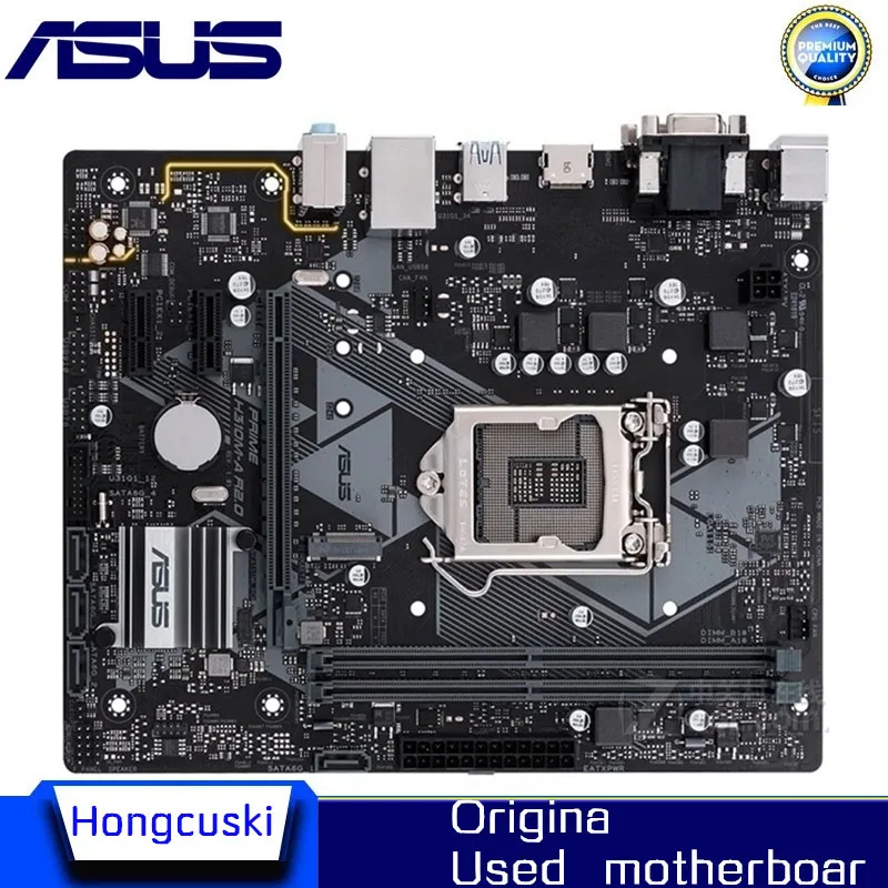 For ASUS PRIME H310M-A R2.0 Used original motherboard Socket LGA 1151 DDR4 H310 Desktop Motherboard