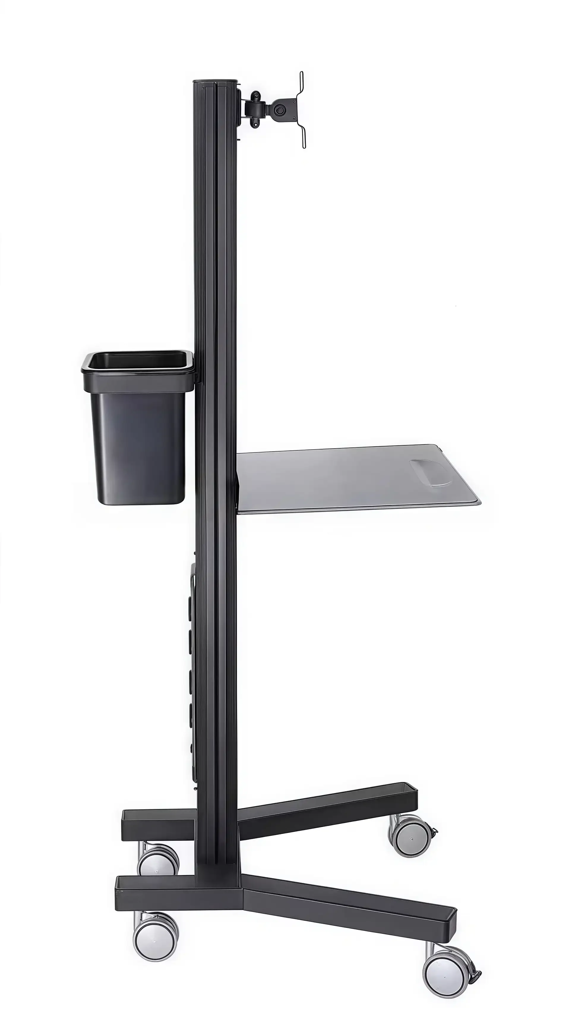 

Мобильный караван для проверки комнат Больничная тележка с регулируемым монитором Carrito Estanteria Extrecho Коммерческая мебель