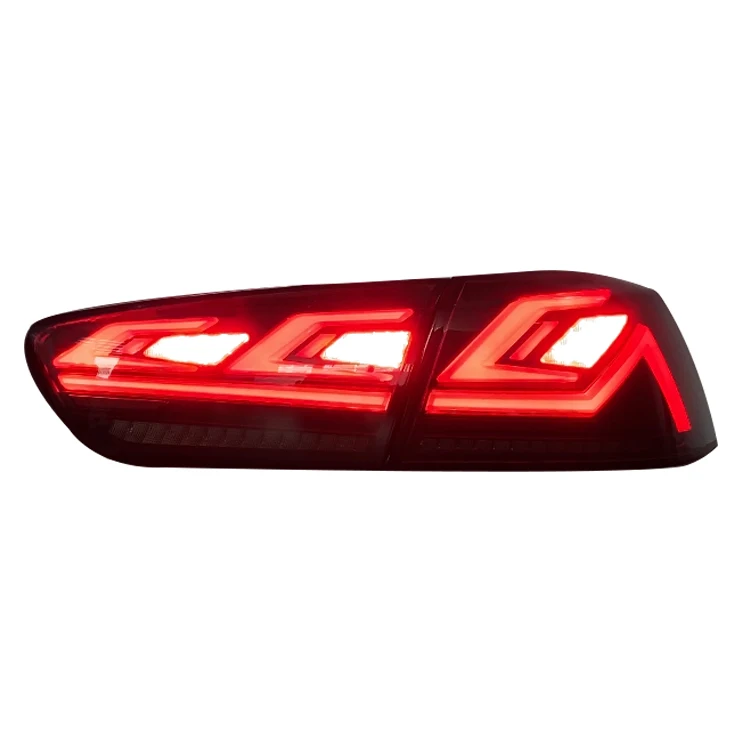 Factory WholePops Car Modified Tail Lamp Led Tail Light For Mitsubishi Lancer ex 2010 -2016 with Breathing/Scanning Model