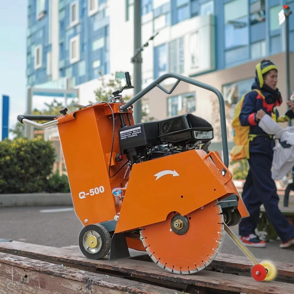 آلة قطع الطرق الخرسانية الأسفلت عالية الجودة آلة قطع الطرق الأرضية المحرك