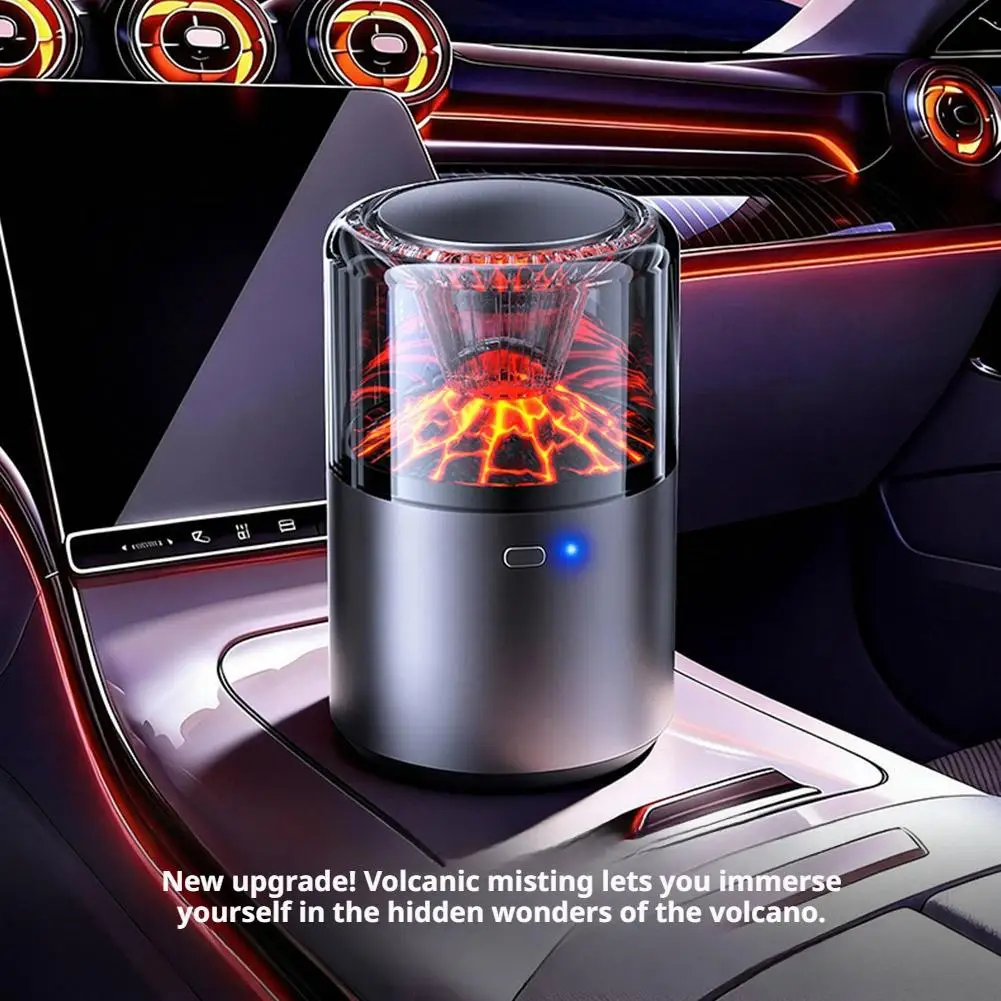 Car Mounted Perfume Aromatherapy Automatic Spray Odor Removal Aluminum Alloy Metal Colorful Atmosphere Light Star Ceiling ﻿
