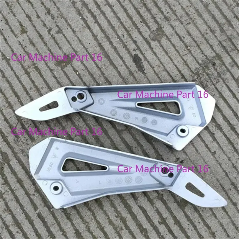 1pair Motorcycle Rear Pedal Aluminum Triangle Board Footrest Bracket For Suzuki EN125 EN125-2A HJ125-7A  EN 125 125cc