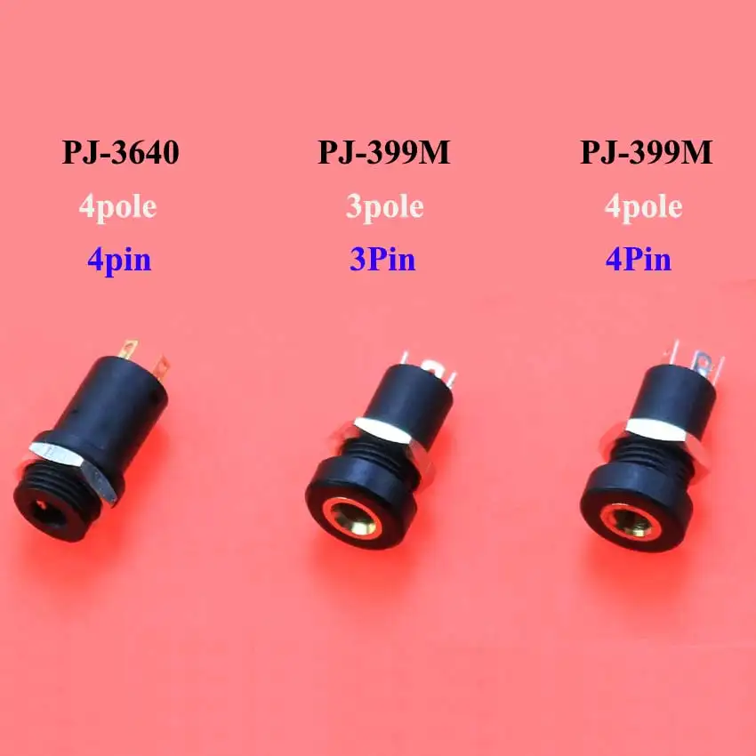 1PCS PJ-392 EINE 3640 399 341 342M 301 376 324 325 3,5mm Stereo Buchse Jack W/schraube 3,5 Audio Video Kopfhörer Stecker – Detail 3
