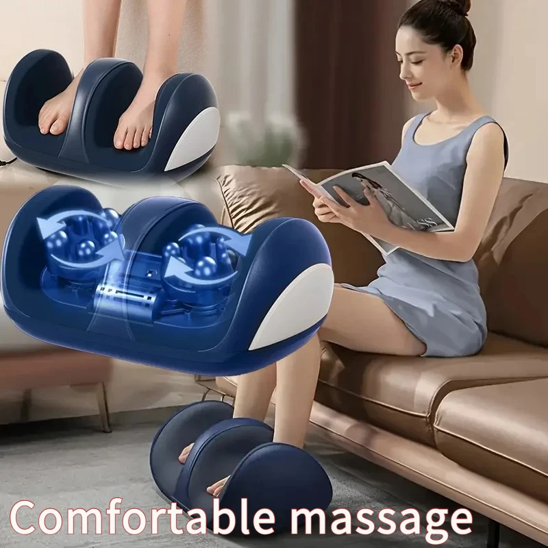 

2026New Electric Foot Massager Hot Compress Shiatsu Kneading Leg Roller Kneading Calf Deep Relieve Fatigue Relaxation Muscle
