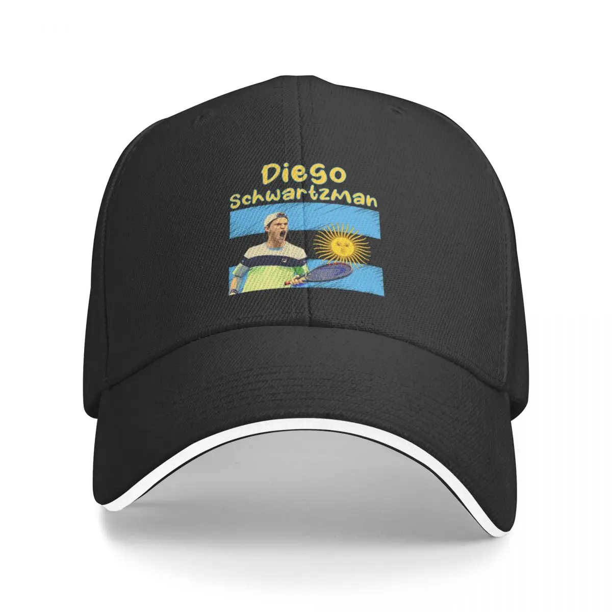 Diego Schwartzman Baseball Cap cute Beach Cosplay Men's Caps Women's