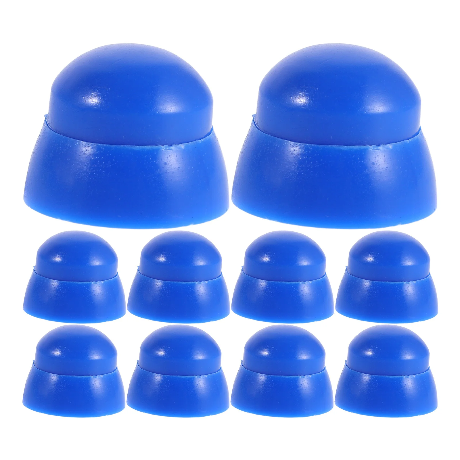 

10Pcs Playground Nut Covers High-Density Material Bright Colors Uv Resistant Weather-Proof Safety for Children Playgrounds